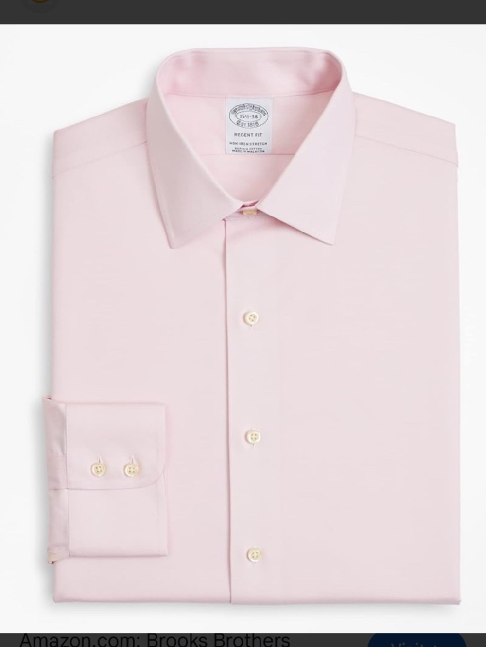 NWOT Brooks Brothers Madison Dress Shirt